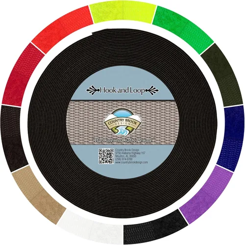 Miniatura 6 de Country Brook Design Cierre de velcro para coser no adhesivo de 2 pulgadas (beige, 50 yardas)