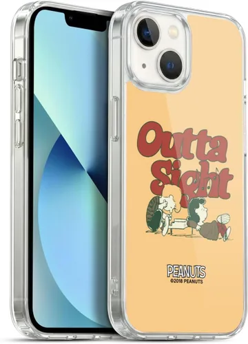 Miniatura 112 de Head Case Designs Funda de gel Woodstock 50th con licencia oficial de Peanuts Snoopy Guitar 1969 [protección de grado militar] compatible con Apple