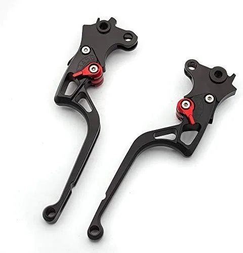Miniatura 3 de FXCNC Palancas de embrague de freno de motocicleta compatibles con Raptor YFM660 2001-2006, TTR125L/LE/LW 2000-16, Banshee 350 02-06, XT660/R/X