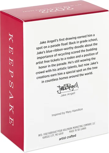 Miniatura 4 de Hallmark Keepsake Adorno de Navidad 2022, Aster de los ángeles de María