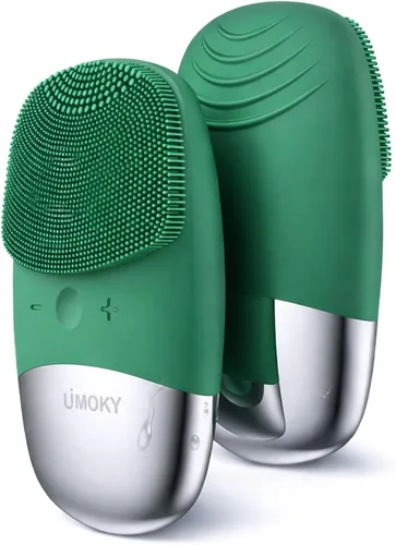 Cepillo de limpieza facial, limpiador facial eléctrico 3 en 1, masajeador vibratorio, IPX7 impermeable, cepillo de poros recargable por USB para