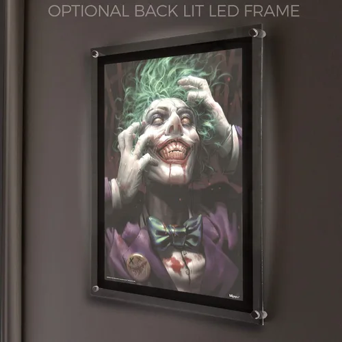 Miniatura 7 de MIGHTYPRINT DC Comics – Joker – DCeased Zombie Attack – Arte de pared duradero de 17 x 24 pulgadas – NO hecho de papel – Coleccionable con licencia