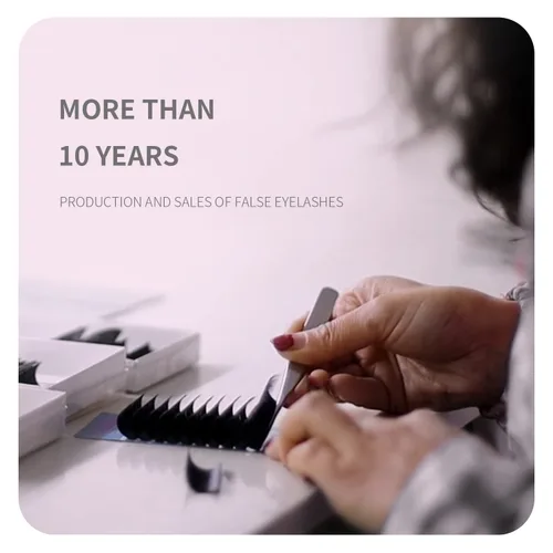 Miniatura 3 de Extensiones de pestañas postizas 4D en forma de abanico 0.003 in, rizo D, 0.31-0.59 pulgadas, volumen mixto, suministros de maquillaje, extensiones