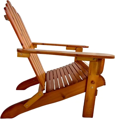 Miniatura 6 de Folding Adirondack Chair – Outdoor Chairs for Patio, Garden, Fire Pit 250 LBS Capacity, Solid Hardwood, Wide Armrests
