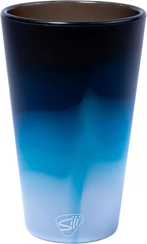 Miniatura 40 de Silipint Vaso de pinta de silicona de 16 oz – Vaso reutilizable irrompible sin BPA de silicona – Apto para lavavajillas, microondas y congelador