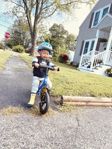 Miniatura 7 de Strider Bicicleta deportiva de 12 pulgadas – Bicicleta de equilibrio sin pedal para niños de 1 a 4 años – Incluye almohadilla de seguridad, asiento