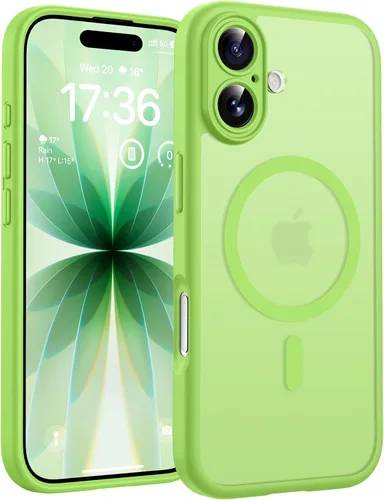 Miniatura 195 de TOCOL Funda magnética 3 en 1 para iPhone 14 Pro, mejorada [protección completa de cámara] con 2 protectores de pantalla, funda de grado militar Azul