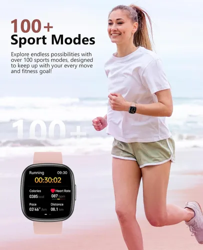 Miniatura 4 de Smart Watch for Women, 1.72" Super Retina HD Display, 24/7 Heart Rate HRV SpO2 Monitor, Sleep/Stress, 135 Sport Modes Fitness Activity Tracker, IP68
