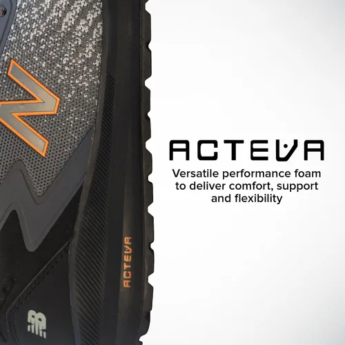 Miniatura 5 de New Balance Botas industriales Speedware con punta compuesta para hombre, grisnaranja, 10.5 de ancho