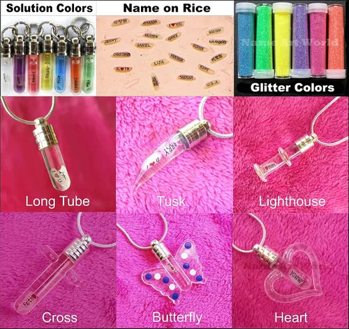 Miniatura 8 de Nombre personalizado en joyas de arroz