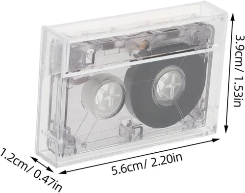 Miniatura 2 de Milisten Cassette en blanco Casetes de audio en blanco Cintas de 60 minutos Cinta de casete vacía Cinta de casete Cinta de casete en blanco Cinta