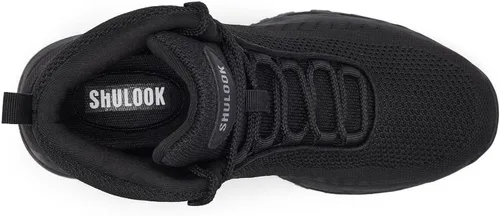 Miniatura 5 de SHULOOK Botas de trabajo antideslizantes para hombre, antideslizantes, ligeras, para cocina, cocina, restaurante, servicio de alimentos, zapatos