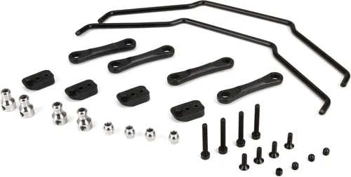 Losi Kit de barra estabilizadora delantera y trasera 15 4 ruedas motrices DBXL LOS254013 Elec piezas de repuesto para coches/camiones