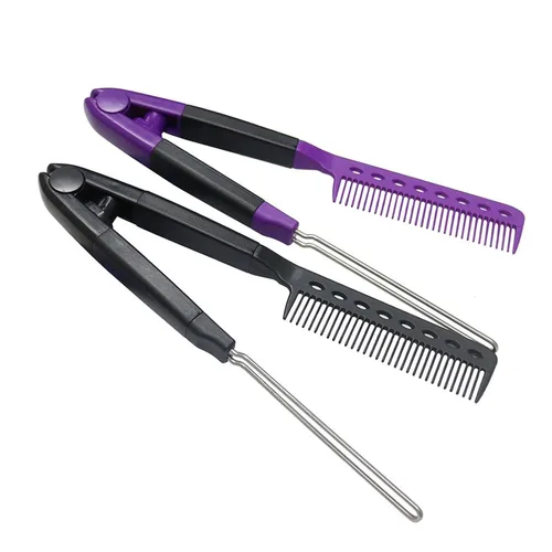 Miniatura 3 de Peine para enderezar el cabello para el hogar, peine para alisar el cabello, peine rápido para las mujeres