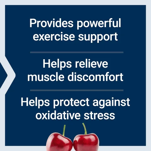 Miniatura 4 de Life Extension Cápsula de polvo de extracto de cereza ácida con cereza pura para apoyo rápido de recuperación muscular y manejo del ácido úrico, sin