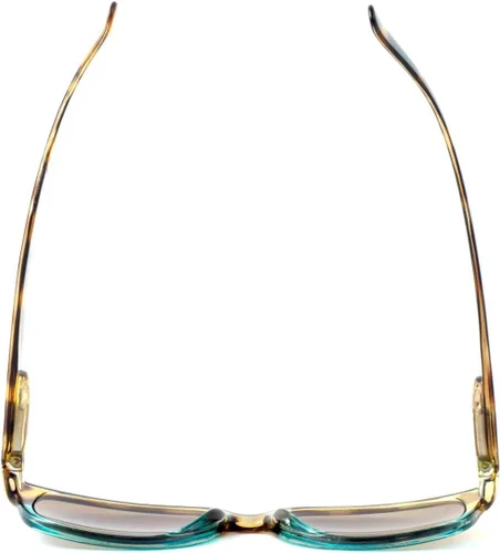 Miniatura 4 de Calabria 4373SB Classic BiFocal Reading Sunglasses Women Tinted Bi-Focal Sun Glass Readers Trendy Chic w/Matching Soft Case Tortuga y azul