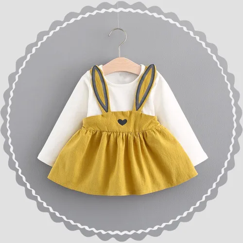 Miniatura 3 de Yowein Traje de Pascua para niña de 2 años con volantes y conejito de Pascua para niñas