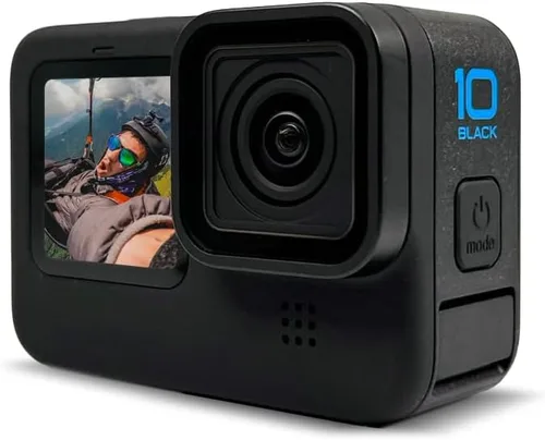 Miniatura 3 de GoPro HERO10 (Hero 10) Black - Cámara de acción impermeable con LCD frontal y pantallas traseras táctiles, motor GP2, video HD 5K, fotos de 23 MP
