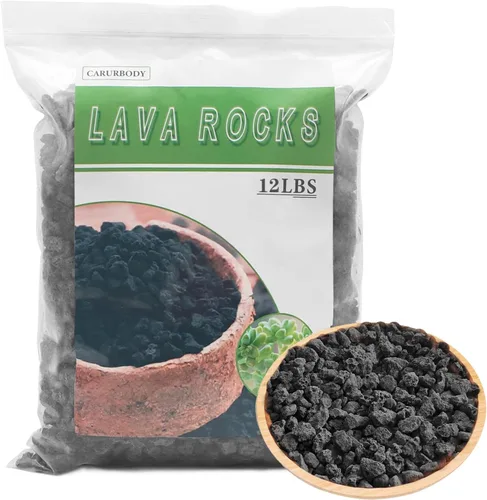 Miniatura 17 de Rocas de lava roja para plantas, 100% roca volcánica pura, sin tintes ni productos químicos, el mejor aderezo para plantas suculentas de cactus