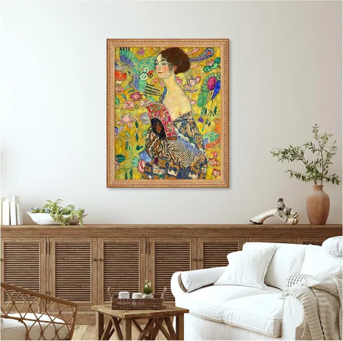 Miniatura 372 de A&T ARTWORK Campo de trigo con cipreses de Van Gogh Las reproducciones de arte clásico mundial, impresiones en lienzo giclée para decoración