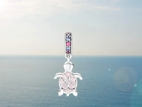 Miniatura 29 de Animal Charm 925 Sterling Silver Openwork Bead for Charm Bracelets and Necklaces,Jewelry Gifts Women