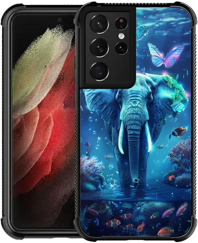 Miniatura 26 de CARLOCA Funda compatible con Samsung Galaxy S20, familia de jirafas divertidas en blanco y negro, para niñas y mujeres, diseño gráfico de moda, a
