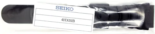 Miniatura 2 de Seiko 4HX0JB - Correa de buceo (0.787 in, goma negra)