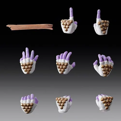 Miniatura 4 de QAHEART Figuras de Kujo Jotaro Bruno Bucciarati/Leone Abbacchio Estatuas de Figuras de Anime Figuras de Acción Ultra Móviles Ornamentos Estrella