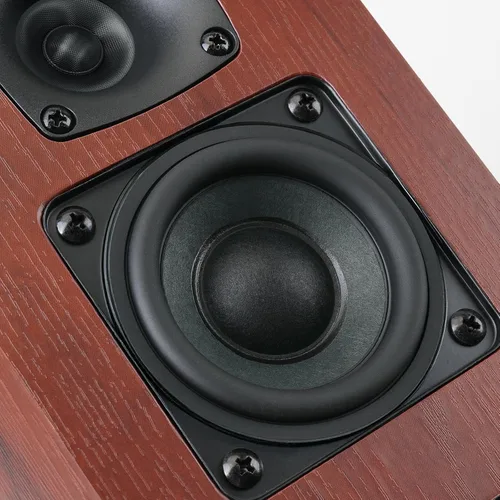 Miniatura 3 de RIOWOIS Altavoces Bluetooth alimentados para estantería, altavoces de reproductor de discos de 40 W con woofer de 2.75 pulgadas, altavoces estéreo