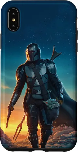 Miniatura 11 de iPhone 11 Pro Max Star Wars The Mandalorian and Grogu Sunset Poster Case