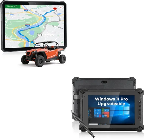 MUNBYN Tablet resistente ILT02 de 11 pulgadas, tableta resistente Android 14, 16GB+128GB con GPS y 2025 Tablet Windows resistente IRT06, 8 pulgadas