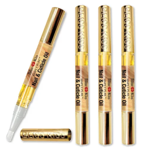 Miniatura 11 de NUEVO Bliss Kiss simplemente aceite puro de cutícula y uña kit principiante
