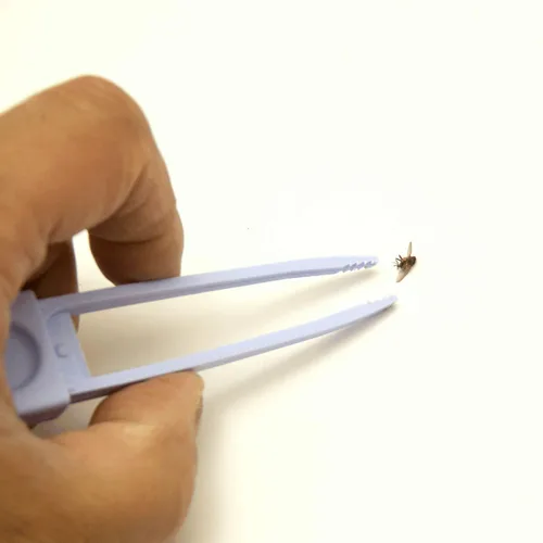 Miniatura 4 de Matamoscas de plástico con pinzas, batidor de insectos y matamoscas con pinzas (3)