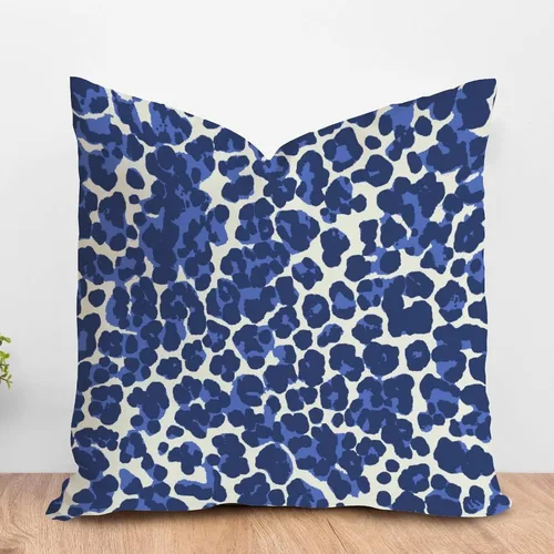 Miniatura 14 de ArogGeld Funda de almohada para sofá, guepardo y leopardo, estampado de leopardo, funda de cojín decorativa de granja para sala de estar