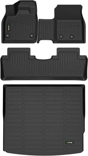 Miniatura 36 de Alfombrillas y revestimiento para maletero para Jeep Grand Cherokee L 2021-2025 (6 pasajeros, sin consola central) con respaldo, revestimientos