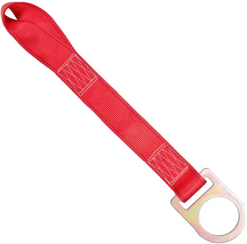Miniatura 4 de Palmer Safety Extensor de anillo en D de 18 pulgadas, protección contra caídas con gancho a presión de 3/4 pulgadas y anillo en D, extensión