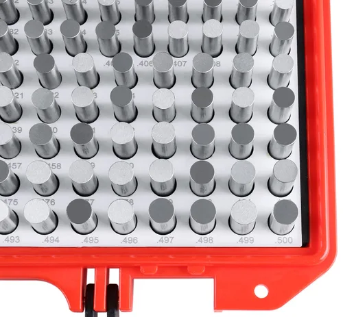 Miniatura 7 de Accusize Industrial Tools 0.011 '' a 0.060'', 50 piezas de acero Plug Pin Gage Set, menos, clase Zz, M0 (-)