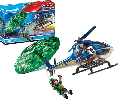 Miniatura 5 de Playmobil Coche todoterreno de policía con ladrón de joyas