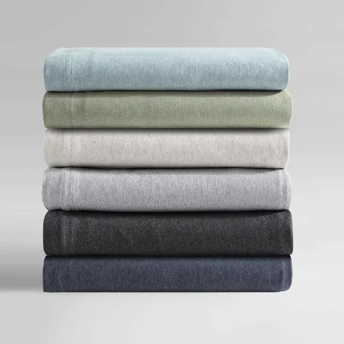 Miniatura 8 de Calvin Klein - Juego de sábanas de tamaño individual, ropa de cama de mezcla de algodón naturalmente suave - Sábanas con funda de almohada a juego
