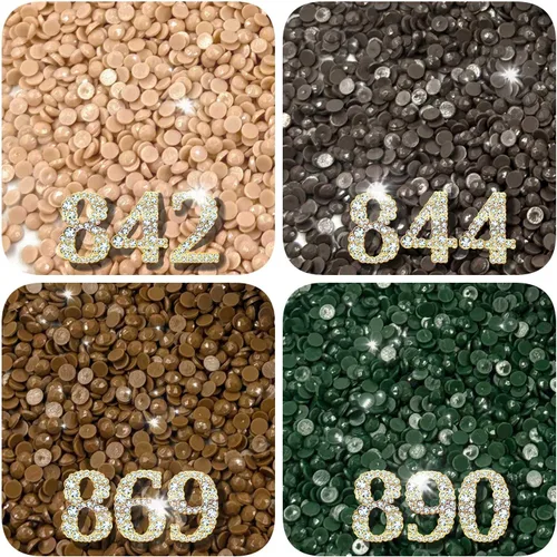 Miniatura 208 de Accesorios de pintura de diamantes, repuesto para taladros redondos faltantes 700 701 702 703, taladro de diamante de resina de diamantes de redonda