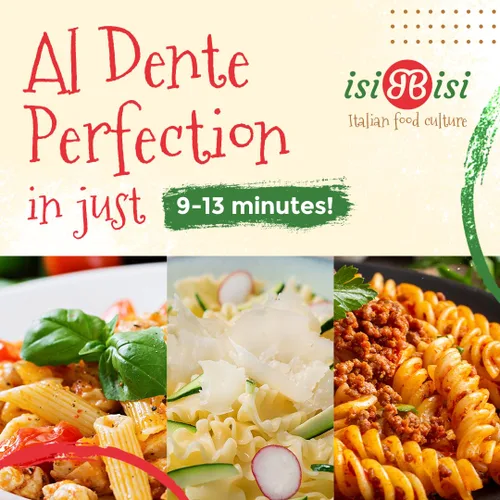 Miniatura 5 de isiBisi Muestra de pasta sin gluten, paquete de 3 – Penne, Baby Mafalda, Spirali Noodles – Sin OMG, vegano, fabricado en Italia