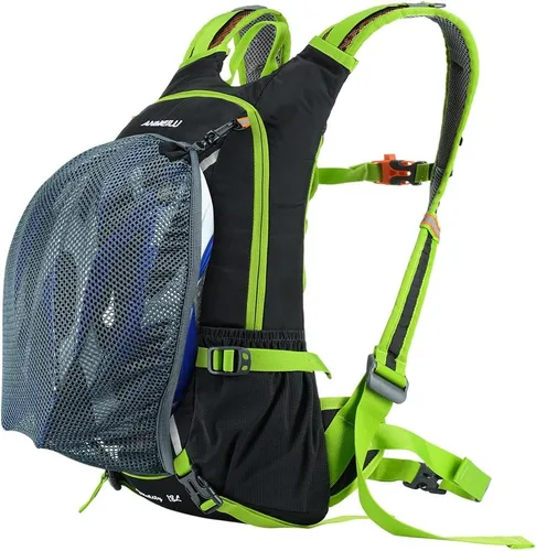 Miniatura 5 de Mochila de ciclismo al aire libre, 18L, color negro
