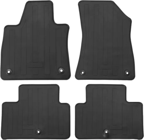 Miniatura 8 de Alfombrillas de Coche a Medida para Infiniti QX60 2014-2020/Nissan Pathfinder 2013-2020/Infiniti JX35 2013 de 7 Pasajeros Goma Negra Protección Todo
