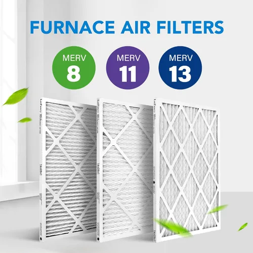 Miniatura 8 de LotFancy Filtro de aire MERV 8 de 16 x 25 x 1, tamaño real: 15.75 x 24.75 x 0.75 pulgadas, horno plisado electrostático y filtro de CA, captura