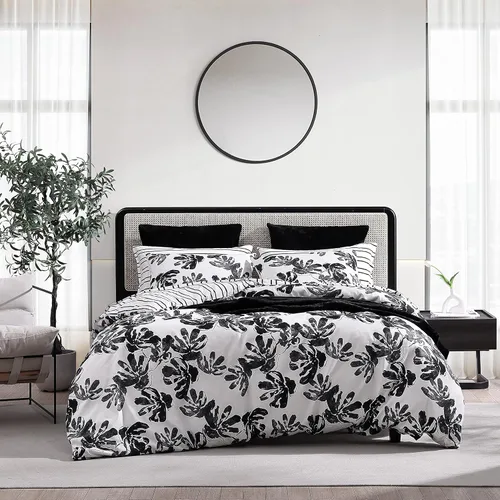 Miniatura 7 de City Scene - Juego de funda de edredón tamaño individual, ropa de cama suave con funda a juego, cierre europeo, artículos esenciales