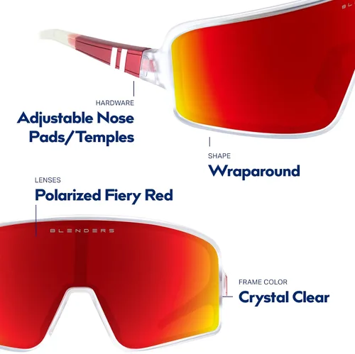 Miniatura 108 de Blenders Eyewear Eclipse X2 - Gafas de sol polarizadas - Lente envolvente - 100% protección UV - Para hombres y mujeres