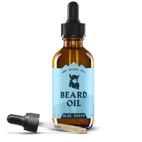 Miniatura 17 de Striking Viking Aceite de vainilla para barba para hombres, acondicionador derivado naturalmente con aceites de argán y jojoba para suavizar
