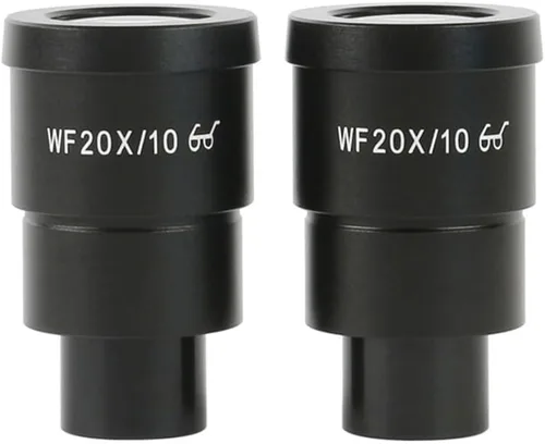 Miniatura 3 de Kit de accesorios para microscopio, 2 unids/par WF20X 25X, lente de 1.181 in de diámetro, accesorios de microscopio para zoom binocular, microscopio