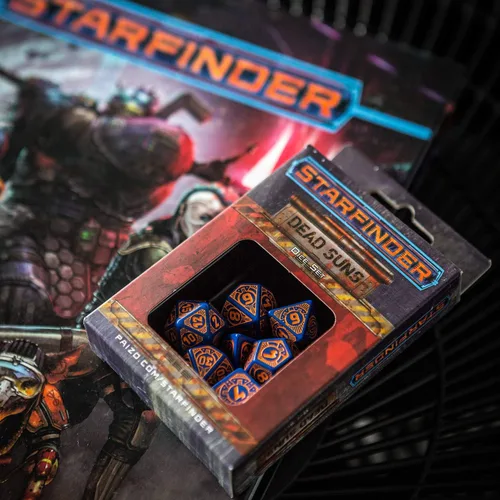 Miniatura 4 de Q-Workshop Starfinder Dead Suns Juego de dados 7 juegos de mesa
