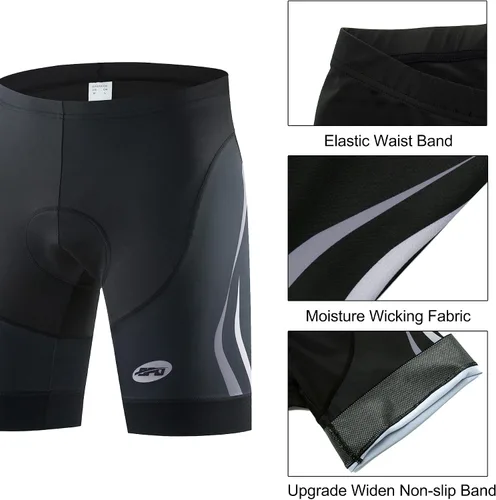 Miniatura 5 de Pantalones cortos de ciclismo acolchados para hombre